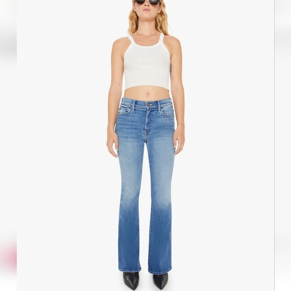 MOTHER Denim - Mother The Weekender Flare Jeans in Layover Wash Size 29